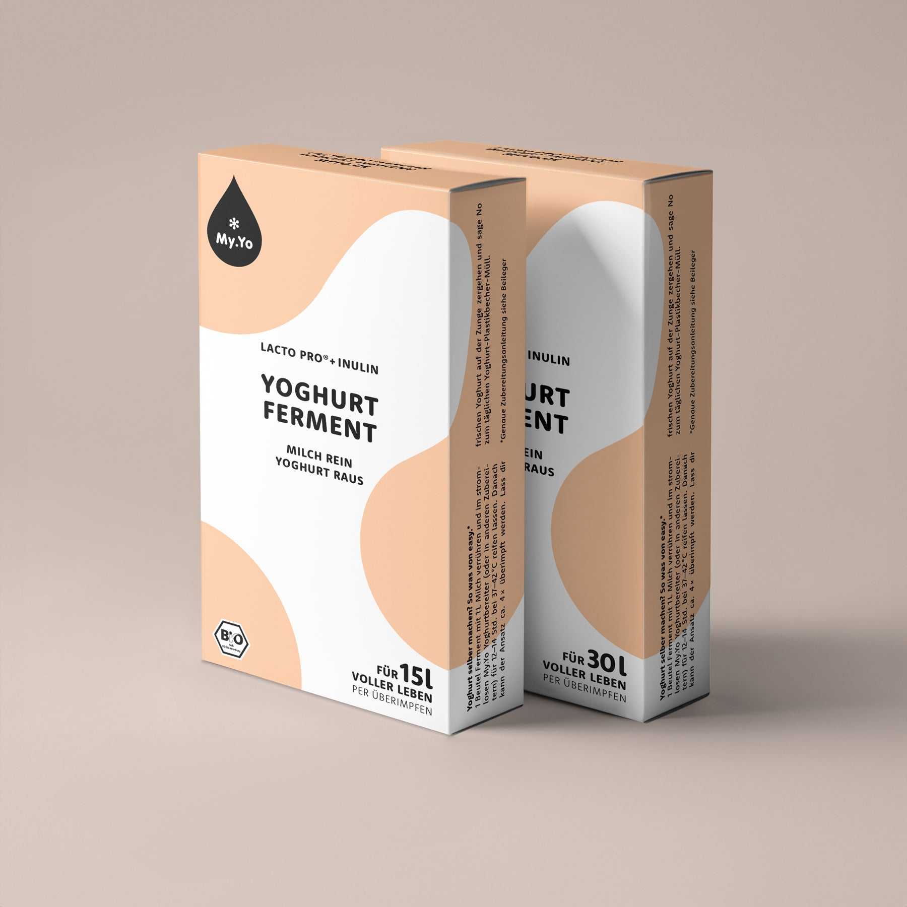 Bio Joghurtferment Lacto Pro mit Inulin vorne