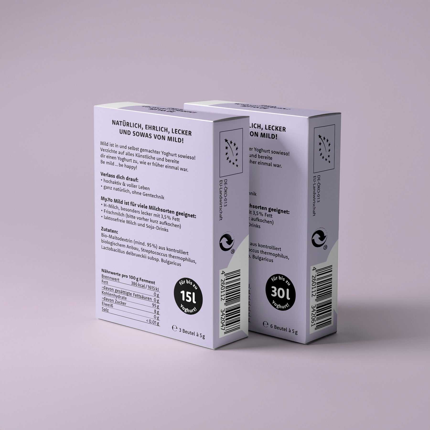 Bio Joghurtferment Mild Rückseite