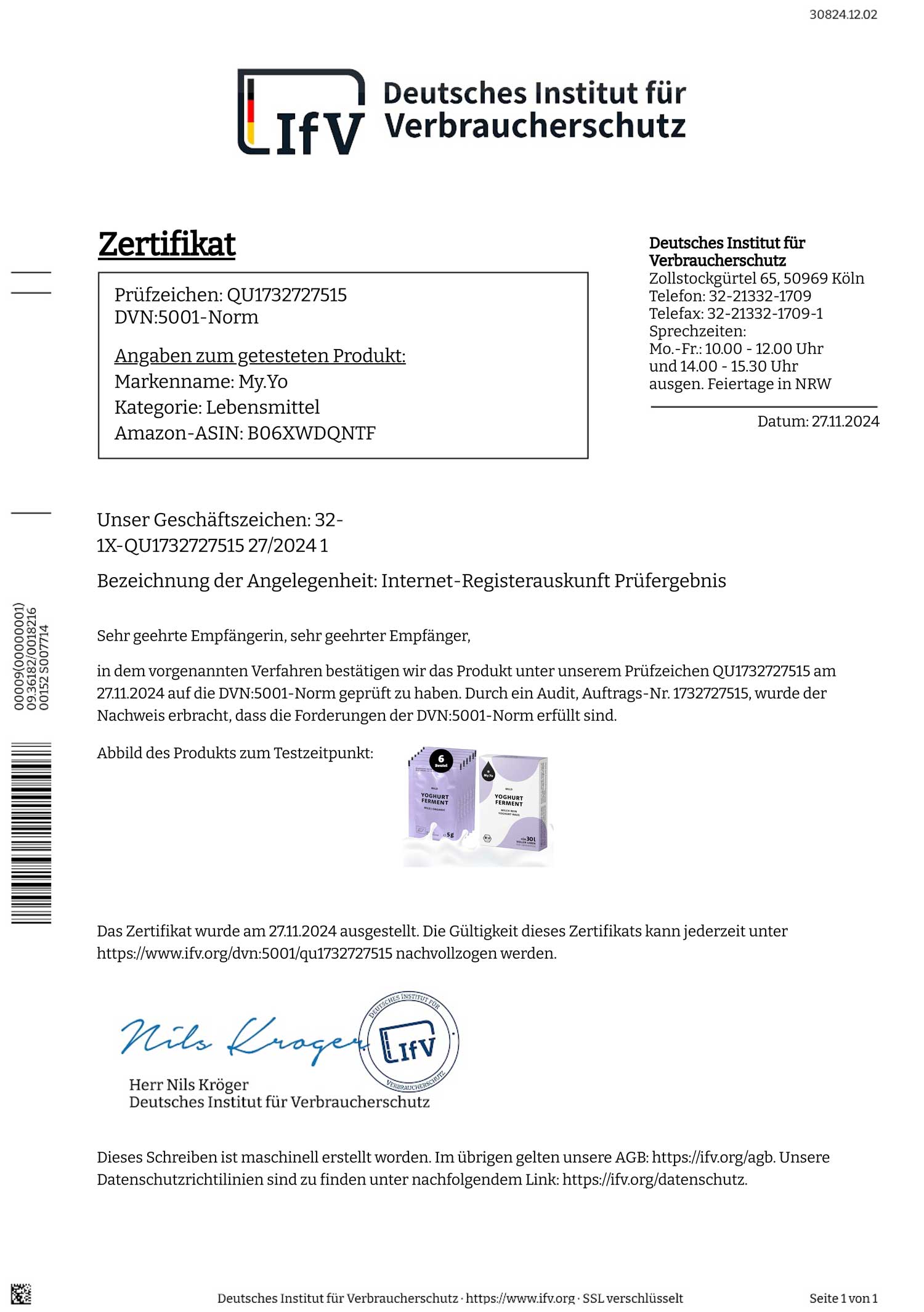 Bio Joghurtferment Mild – cremig & natürlich selbst gemacht