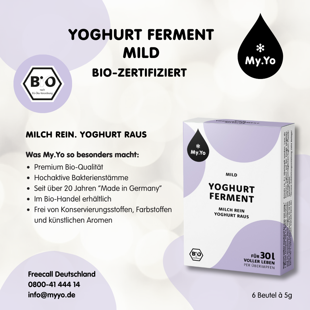 Bio Joghurtferment Mild Beschreibung