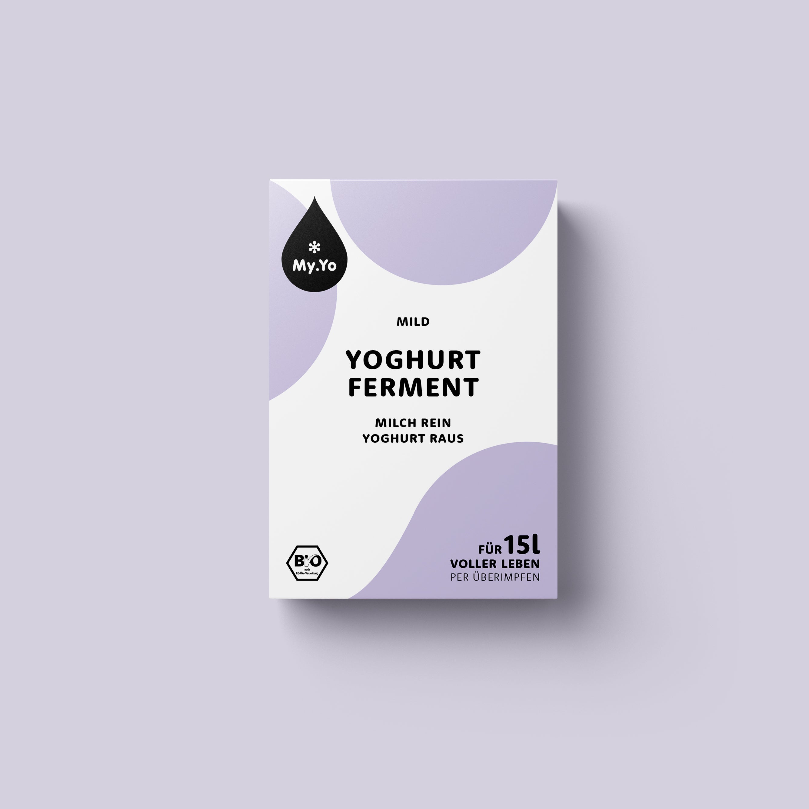 Organic yoghurt ferment mild 